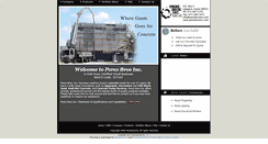 Desktop Screenshot of perezbrosinc.com